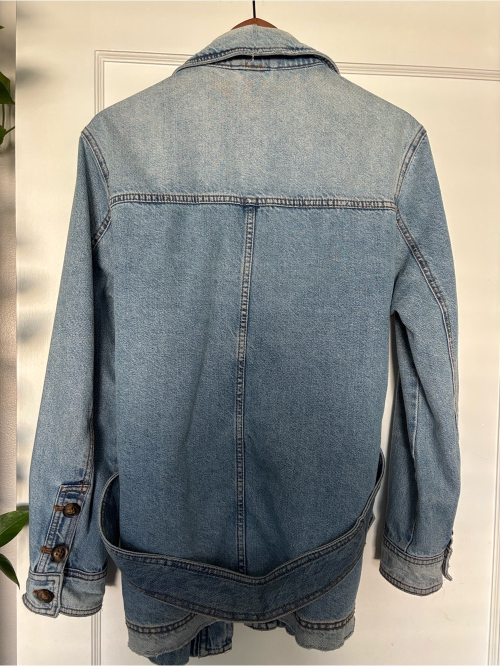 Free People Heritage Jean jacket size M - Picture 3 of 6